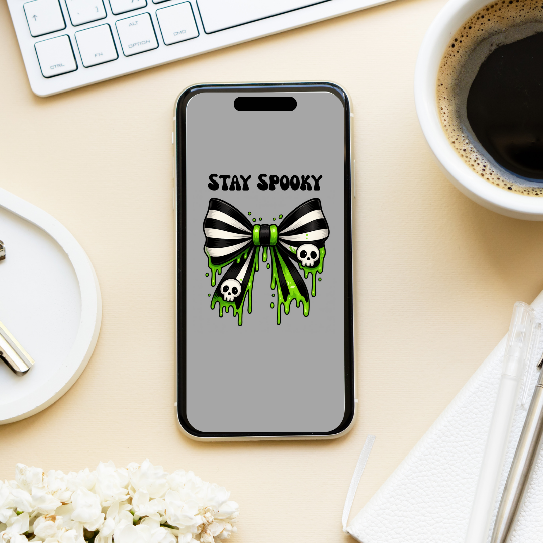 Stay Spooky Phone Wallpaper - DIGITAL DOWNLOAD