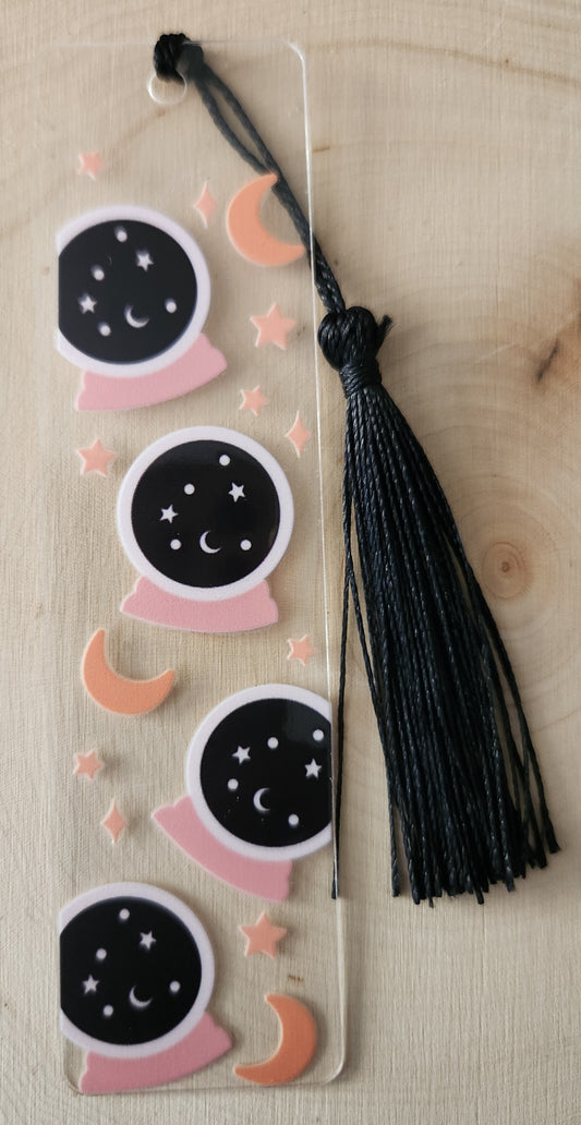 Crystal Ball Acrylic Bookmark