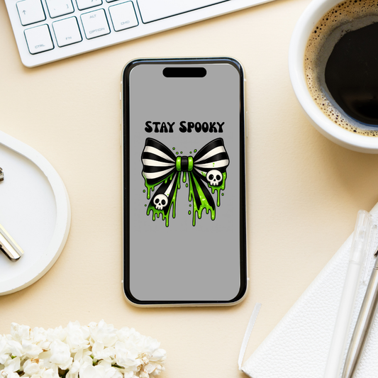 Stay Spooky Phone Wallpaper - DIGITAL DOWNLOAD